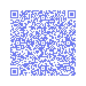 Exemplo de um código QR de e-mail contendo detalhes do e-mail